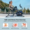 Pooboo Recumbent Exercise Bikes Sit Down Stationary Bicycle Magnetic Resistance Indoor Cycling Bike 380lb - 2 of 4