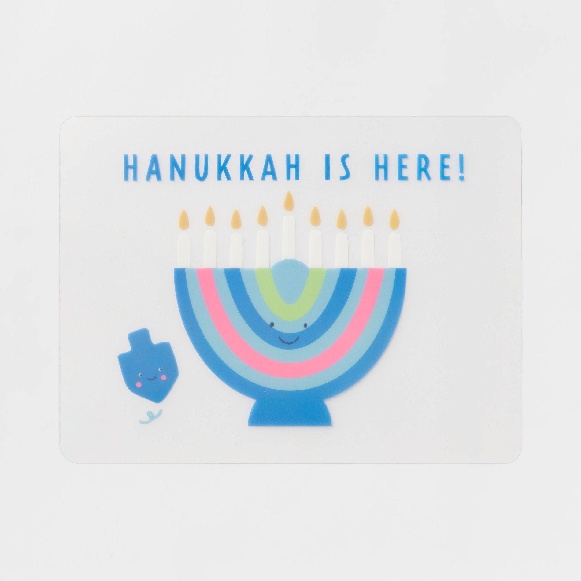 'Hanukkah Is Here' Placemat - Spritz™