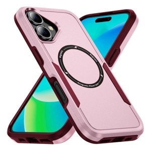 Entronix [Magnetic] Case Compatible with iPhone 16 Plus - Soft-Touch Dual-Layer Sleek Cover - 1 of 4