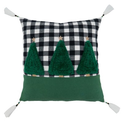 Green Throw Pillow Covers Farmhouse Polylester Linen Buffalo Plaid Truck  Lucky Blessings Decorative Pillowcase St. Patrick's Day For Sofa No Pillow  Inserts - Temu