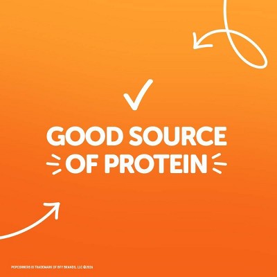 Popcorners Zesty Cheddar Protein Chips - 5.36oz/4ct