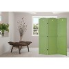 3 or 5 Panel Room Divider Wooden Privacy Screen Classroom Children - 2 of 2