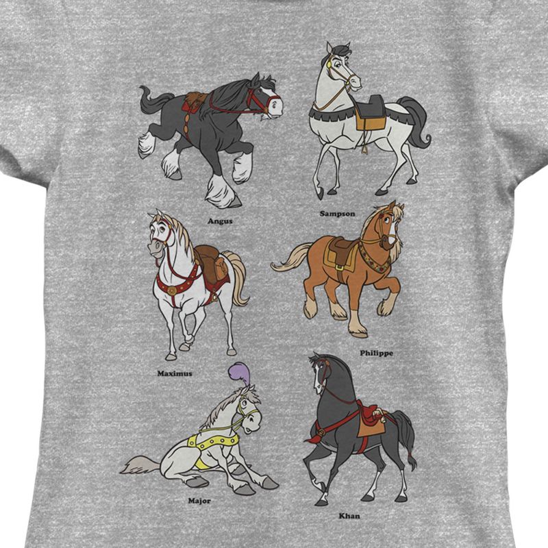 Girl's Disney Favorite Horse Characters T-Shirt, 2 of 6