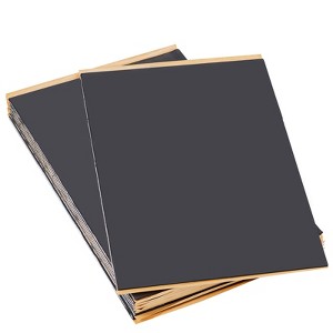 VEVOR Car Sound Deadening Mat, 200 mil 25 sqft Car Sound Dampening Material, Butyl Automotive Sound Deadener, Black - 1 of 4