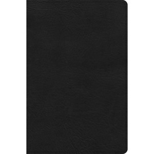 CSB Connecting Scripture New Testament, Black Genuine Leather - by  Csb Bibles by Holman (Leather Bound) - 1 of 1
