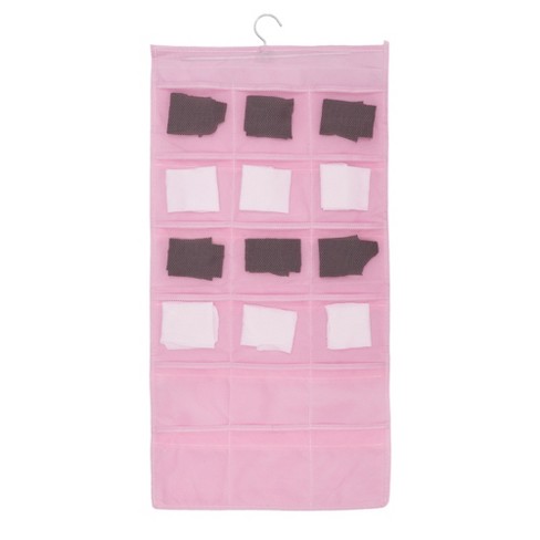 Unique Bargains Houseware 18-Pocket Double-Sided Hanging Closet Underwear Organizer - image 1 of 4