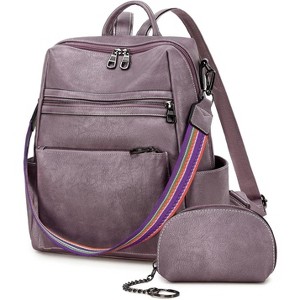 Leather Backpack for Women Designer Ladies Shoulder Bag  display picture 1