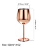 Unique Bargains Stainless Steel Wedding Party Shatterproof Reusable Cocktail Mugs - 2 of 4
