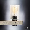 Urban Ambiance Luxury Modern Farmhouse Bath Fixture,  8-1/2"H x 32-7/8"W,  Charcoal Finish, UHP2486 - 4 of 4