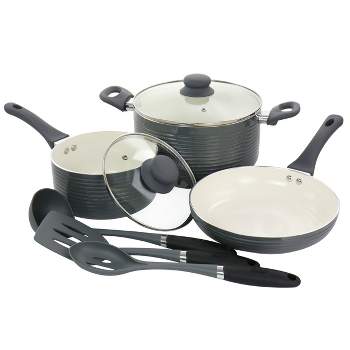 Mueller 16 - Piece Non-Stick Aluminum Cookware Set & Reviews