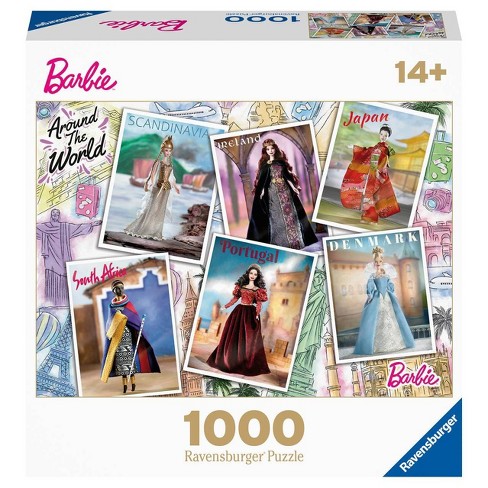 Ravensburger Barbie Around the World Jigsaw Puzzle - 1000pc