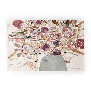 Dan Hobday Art Blooms I Welcome Mat - Society6 - 1 of 4