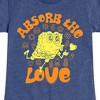 Girls' - SpongeBob SquarePants - Absorb The Love Fitted Short Sleeve Graphic T-Shirt - 2 of 4