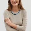 Silpada 'Tales of Teal' Sterling Silver Blue Apatite Necklace, 18" + 2" - 4 of 4