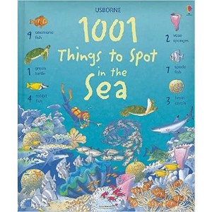 Usborne 1001 Things to Spot in the Sea, 4 Years and Up, Hardcover, 32 Pages by Katie Daynes - 1 of 1