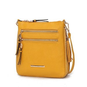 MKF Collection Angelina Crossbody Shoulder Women's Handbag Vegan Leather Purse by Mia K - 1 of 4