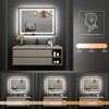 Organnice Frameless Anti-Fog Bathroom Vanity Mirror with Dimmable Light - 3 of 4