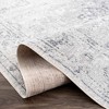 Hauteloom Akram Antrasit Flat Pile Washable Rug - 3 of 4