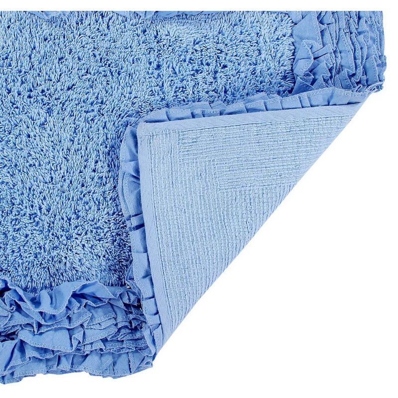 Shaggy Border Collection Bath Rug - Better Trends, 5 of 7