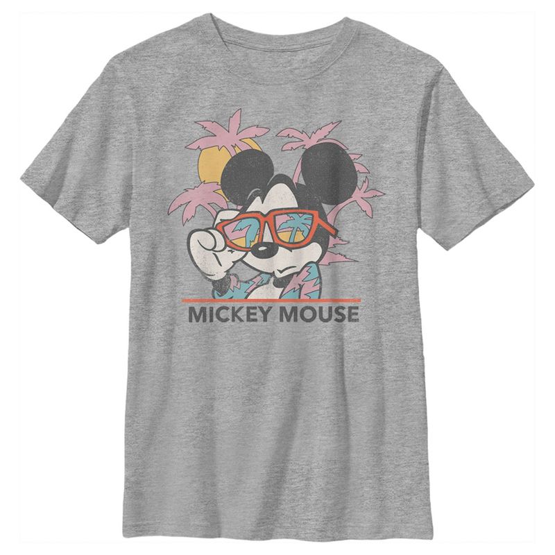 Boy's Mickey & Friends Beach Ready Mickey Mouse T-Shirt, 1 of 6