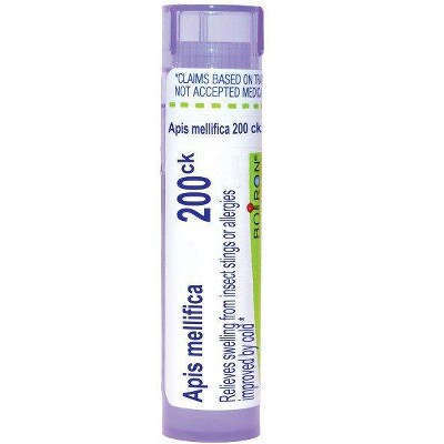 Apis Mellifica 200CK by Boiron Homeopathic Single Medicine For First Aid  -  80 Pellet