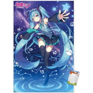 Trends International Hatsune Miku - Stars Unframed Wall Poster Prints - 1 of 4