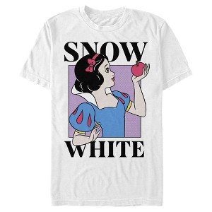 Men's Snow White and the Seven Dwarfs Large Name Logo T-Shirt - 1 of 4