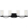 Quoizel Lighting Salem 4 - Light Vanity in  Matte Black - 2 of 4