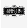 Beetlejuice Beetlejuice Black Sign Logo Women's Crop Tee - 2 of 3