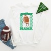 Simply Sage Market Women's Graphic Sweatshirt Checkered Football Mama - 2 of 2