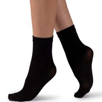 Copper Fit Ankle Socks Women's Black - 3pk 9-11 : Target