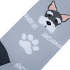Crazy Socks, Shnauzer, Funny Novelty Socks, Medium - 4 of 4