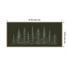 Kate & Laurel All Things Decor Sylvie Framed Canvas Minimalist Evergreen Trees Sketch by the Creative Bunch Studio - 2 of 4
