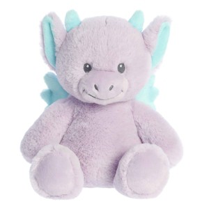 ebba Medium Dani Dragon Mythicals Adorable Baby Stuffed Animal Purple 11.5" - 1 of 4