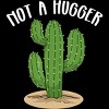 Men's Design By Humans Not A Hugger Tshirt Botanical Cactus Tee Introvert Succulent By Luckyst Tank Top - 2 of 2
