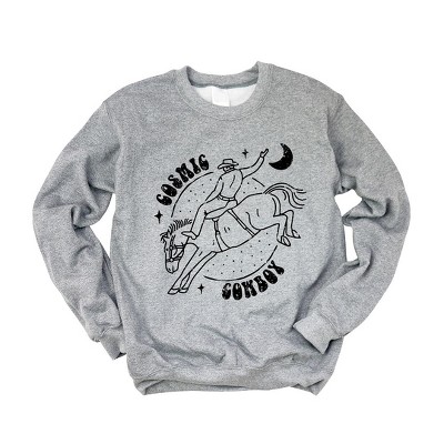 Simply Sage Market Women's Graphic Sweatshirt Cosmic Cowboy