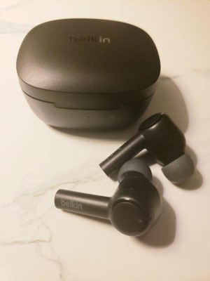 Belkin Soundform Pulse Noise Cancelling Earbuds Black Auc007btblk : Target