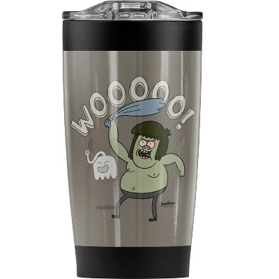 Regular Show Wooooo Steel Tumbler 20oz Coffee Travel Mug