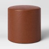 Bodrum Round Upholstered Ottoman - Threshold™ - 2 of 4