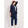 Avenue Women's Plus Size Pointelle Sweater Cardigan - 4 of 4