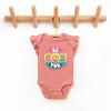 The Juniper Shop SmileyWorld Be You Rainbow Circle Flutter Sleeve Bodysuit - 2 of 4