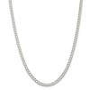 Black Bow Jewelry 4.5mm Sterling Silver Solid Classic Curb Chain Necklace - 3 of 4