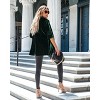 Womens Velvet Blazer Jackets Casual Long Sleeve Lapel Collar Pocketed Blazer Suits Work Outfits Shawl Collar Blazer - 4 of 4