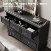 TackView 7 Drawer Dresser, Wooden Chest of Drawers with Deep Drawers,47"Long Modern Dressers Organizer with Vintage Handle for Living Room, Hallway - 2 of 4