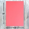 Hamilco Colored Cardstock Scrapbook Paper 8.5" x 11" Taffy Pink Color Card Stock Paper 50 Pack - 2 of 4