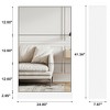 RISOKEYS Mirror Shoe Cabinet with 3 Flip Drawers,Freestanding Shoe Cabinet Storage,Narrow Shoe Organizer Rack for Entryway,Front Door,Foyer,Hallway - 4 of 4