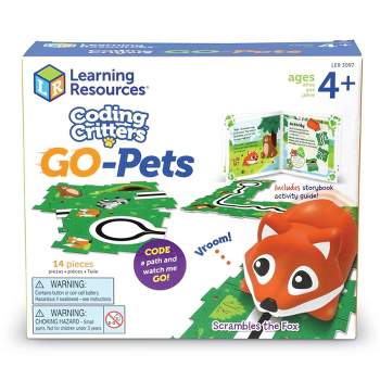  Learning Resources Coding Critters Ranger & Zip,22 Piece Set,  Ages 4+, Screen-Free Early Coding Toy for Kids, Interactive STEM Coding  Pet, Gifts for Boys and Girls : Toys & Games