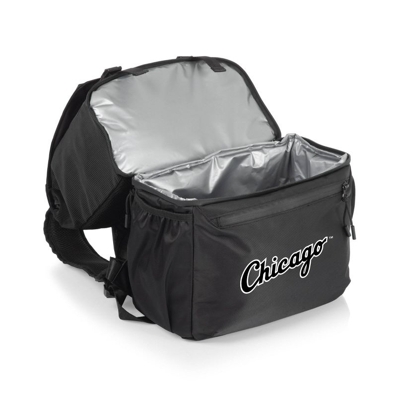MLB Chicago White Sox Tarana Backpack Soft Cooler - Carbon Black, 2 of 6