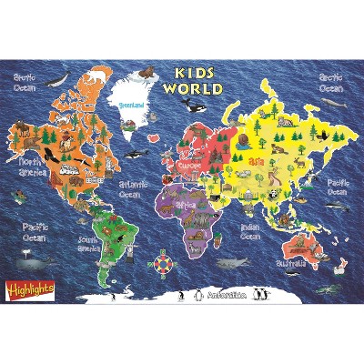 pacific ocean map for kids