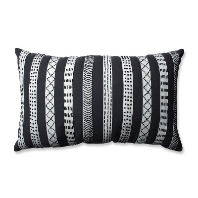 12"x20" Decorative Bands Lumbar Throw Pillow - Pillow Perfect